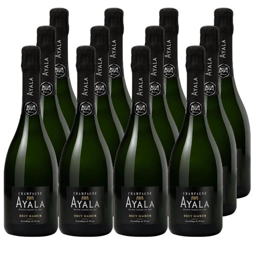 Ayala Brut Majeur Champagne NV 75 cl Crate of 12 Champagne